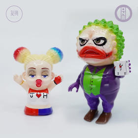 现货 壹工坊 Foker与哈特利 套装 搪胶 摆件 潮流玩具