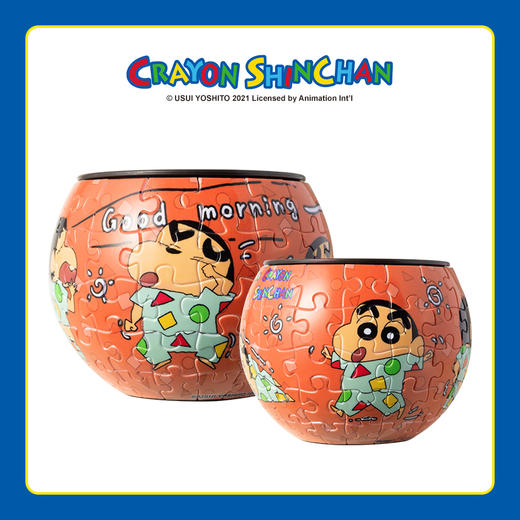 80片 盆栽拼图 塑料拼图 K1078 蜡笔小新- 早安新之助 商品图1