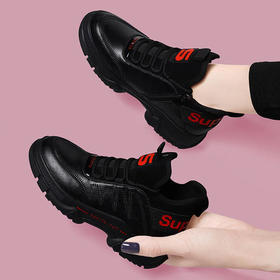 ZBMY-X9882L5MB新款时尚气质休闲百搭加绒保暖厚底运动鞋