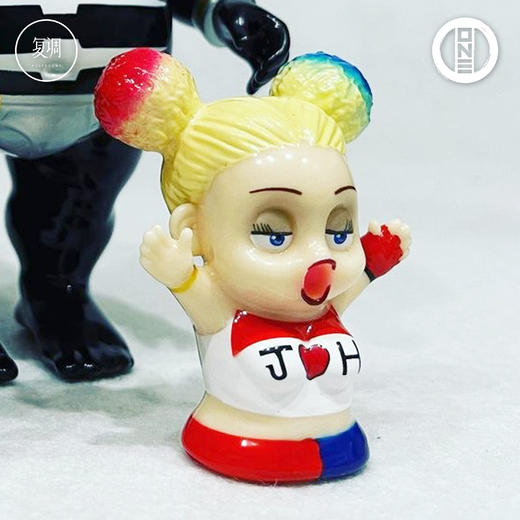 现货 壹工坊 Foker与哈特利 套装 搪胶 摆件 潮流玩具 商品图4