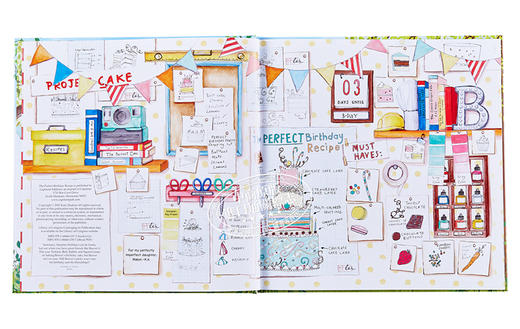 【中商原版】完美的生日餐单Katy Hudson：The Perfect Birthday Recipe原版绘本进口图书 商品图4