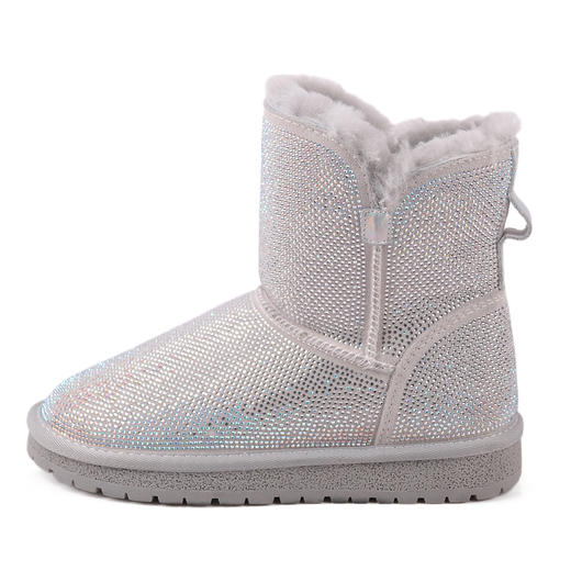 弗洛丹尼2021圆头厚底时尚女鞋D218603 商品图3