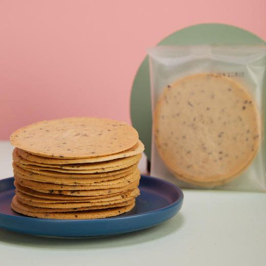 [拍2发3同款]#垆土铁棍山药饼#微甜不腻慢火烤饥饿零食薄脆饼干点心下午茶七谷早cecoza 商品图0