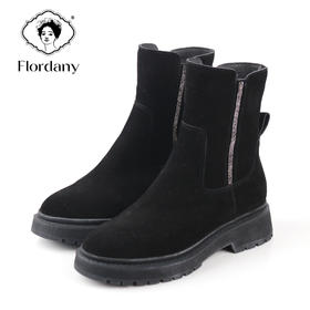 弗洛丹尼2021圆头超轻厚底时尚女鞋D216445