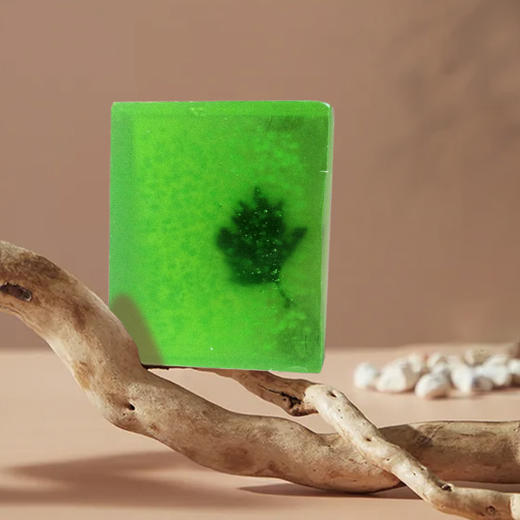 艾草精油手工皂沐浴清洁祛味滋养艾皂1块