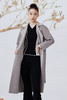  双面提花羊绒呢女长大衣 SJF93W849N 商品缩略图0