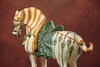 高水旺大师作品 唐三彩马摆件 白龙驹 商品缩略图3