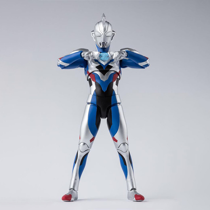 万代shf 泽塔奥特曼 初始形态 可动 手办模型