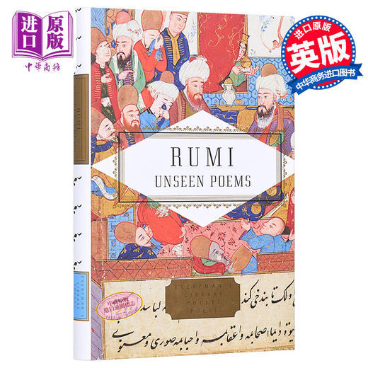 【中商原版】鲁米 诗歌选集 The Unseen Poems 英文原版 Rumi 商品图0