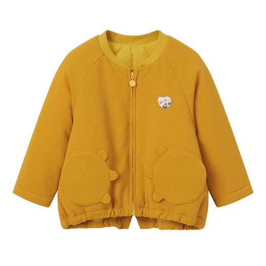 丽婴房-童衣类（冬）E1外套披风E_橘黄 商品图4