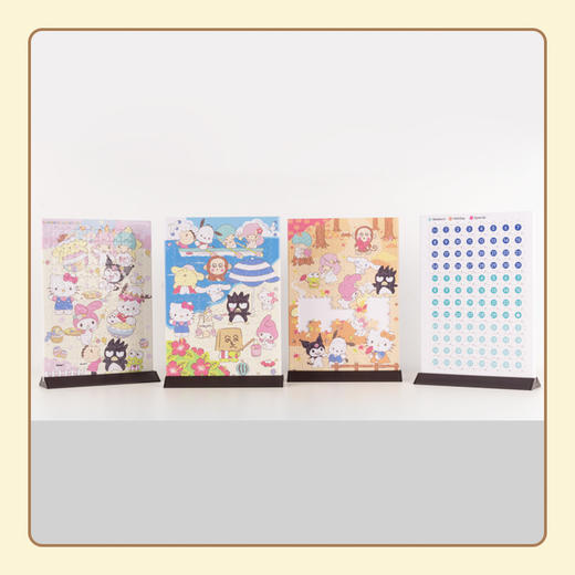 384片 新版月历拼图 HR1011 Sanrio Characters  四季相伴 商品图5