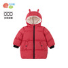贝贝怡新款男女童夹棉宝宝外衣保暖防风中长款棉服外套214S2768 商品缩略图5