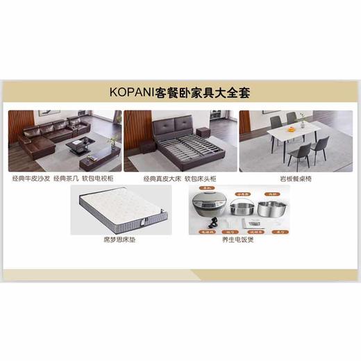 KOPANI客餐卧家具大全套 商品图0