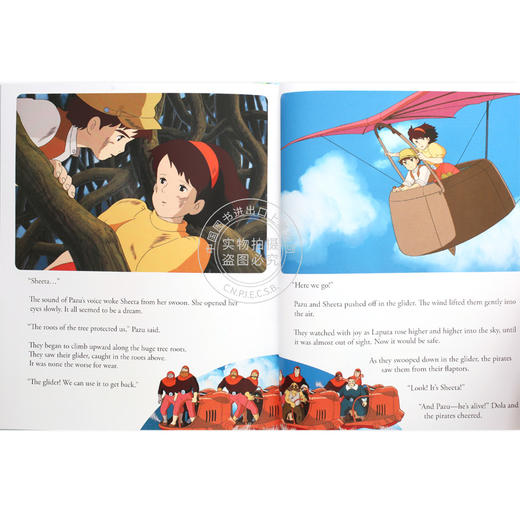 现货 宫崎骏 空中之城 同名电影绘本故事书 英文原版 Castle in the Sky Picture Book 精装 Hayao Miyazaki 吉卜力工作室 Ghibli 商品图3