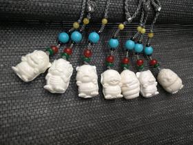 猛犸象牙十二生肖吊坠