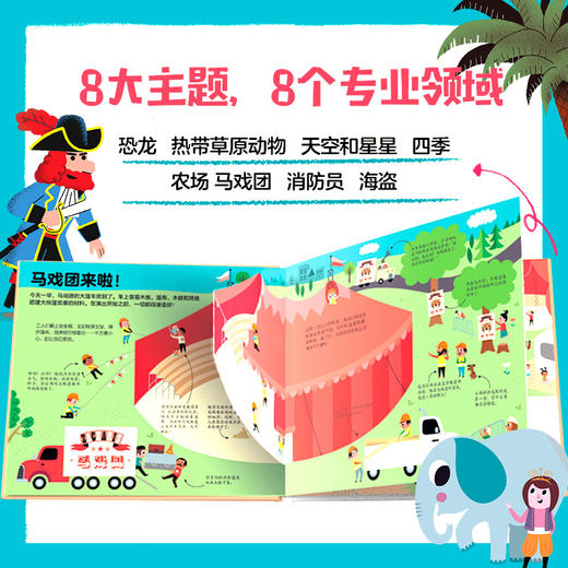 【4-8岁】亲亲科学图书馆互动立体小百科系列 纳塔莉舒等著  儿童绘本 商品图1
