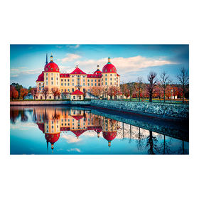 【折扣商品 不退不换】1000片 平面拼图 塑料拼图 H2174 德国- 秋天的莫里茨城堡