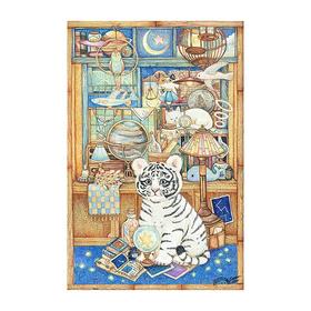 【折扣商品 不退不换】600片 平面拼图 塑料拼图 H2350 棉花狮- 小白虎的收藏柜