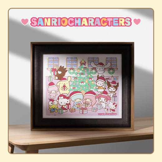 500片 平面拼图 塑料拼图 H2447 Sanrio Characters 圣诞轰趴 商品图4