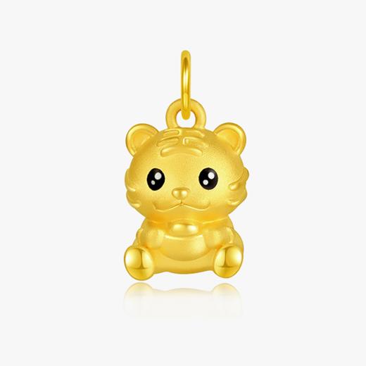 潮宏基爱乐虎系列虎小宝足金挂坠 商品图8