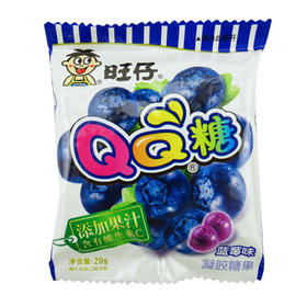 20g旺旺五连包蓝莓QQ糖