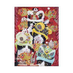 1200片 平面拼图 塑料拼图 H2365 CatcastleDZ-狮舞