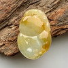 派瑞翡翠 翡翠挂件 冰糯种 黄翡 商品缩略图0