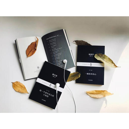 企鹅经典小黑书 一辑 中英双语版 爱伦坡托尔斯泰福楼拜芥川龙之介经典佳作 蒋方舟马伯庸新世相 商品图4