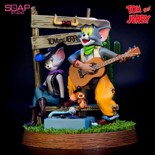 Soap Studio 猫和老鼠 西部牛仔雕像 商品图1