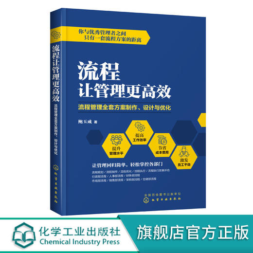 流程让管理更高效 流程管理全套方案制作 设计与优化 鲍玉成 流程 商品图0