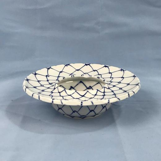 日本有田烧卷网绘果子盘 原盒保留 实物见视频 商品图0