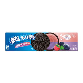 97g奥利奥缤纷双果味夹心饼干蓝莓味+树莓味