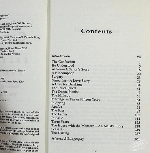 预售 【中商原版】[英文原版经典名著] Selected Stories 故事选 Signet Classics 商品图4