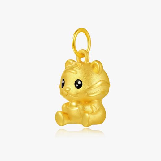 潮宏基爱乐虎系列虎小宝足金挂坠 商品图9