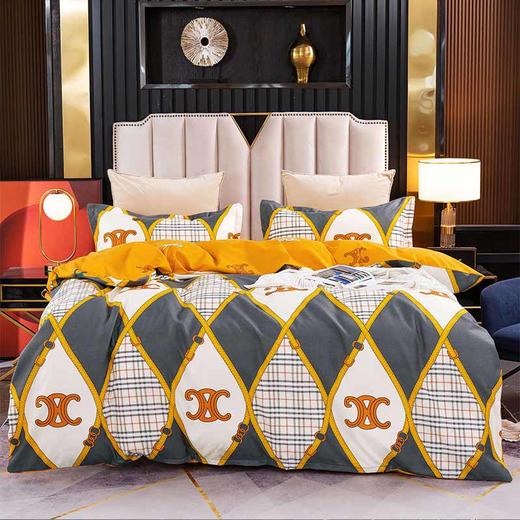 蔚月雅暖绒磨毛四件套超值组 商品图1