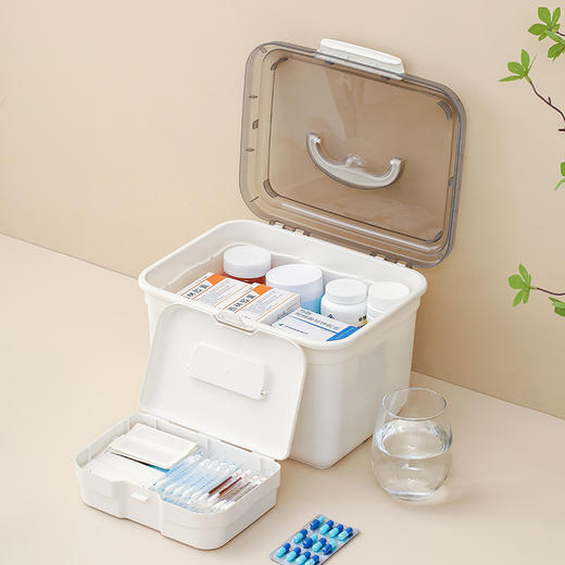 FaSoLa药箱双层家庭装全套收纳盒小应急医药箱家用 商品图6
