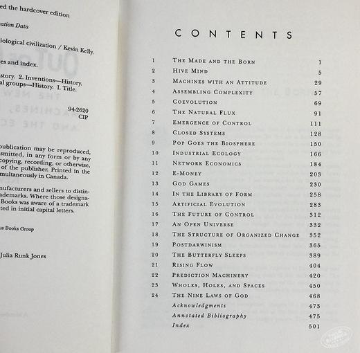 【中商原版】失控 罗辑思维书单 英文原版 Out of Control Kevin Kelly 商品图4