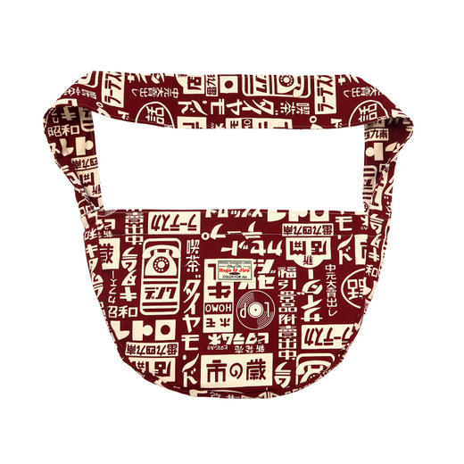 HUJI祤集Hobo斜挎包插画日式复古广告 商品图1