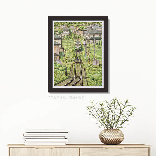 1200片 平面拼图 塑料拼图 H2317 松本忠-背影 商品图3