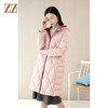 佐尔美2021新款 90绒双面穿气质羽绒服女E04YY11 商品缩略图3