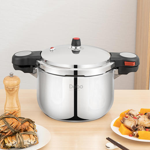 Debo德铂海德堡304不锈钢高压锅 商品图0