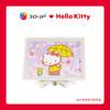 150片 迷你拼图 塑料拼图 P1433 Hello Kitty 下雨天 （配小画框） 商品缩略图1