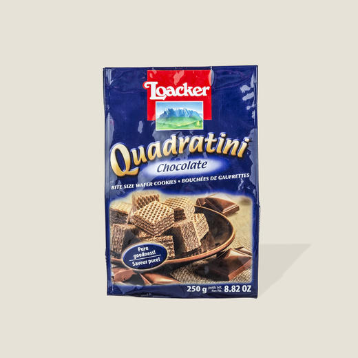 莱家巧克力味粒粒装威化饼干 250g 商品图0
