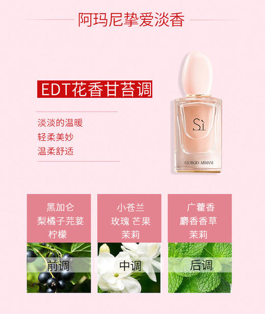 新款阿玛尼挚爱香水四件套7ml*4支红色SI 商品图5
