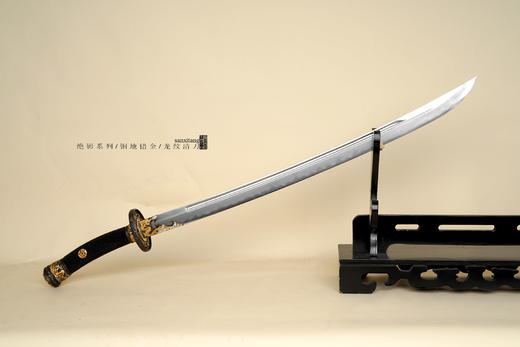 三希堂 绝影系列 错金龙纹清刀 未开刃 商品图2