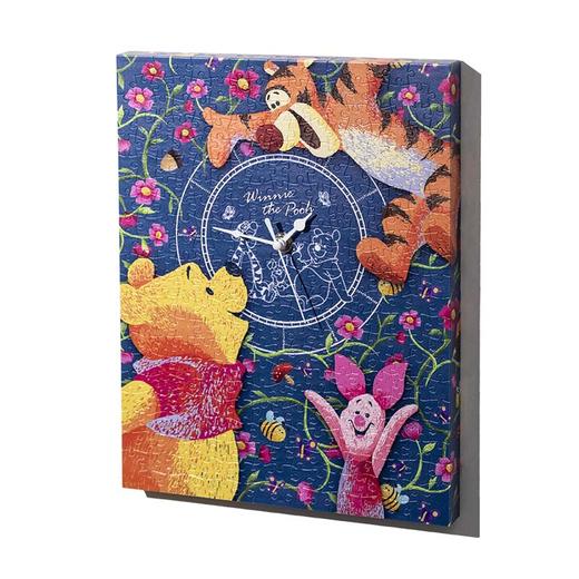 366片 无框时钟拼图 平面拼图 HK1017 小熊维尼系列-甜蜜花园 商品图2