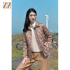 佐尔美2021新款 轻薄蓬松保暖短款休闲运动风羽绒服女E14YY02 商品缩略图0