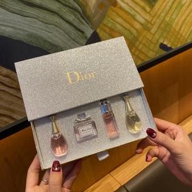 迪奥香水小样银色礼盒四件套 5ml*4