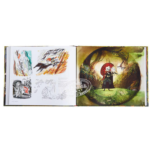 预售 【中商原版】狼行者 动画电影艺术设定集 英文原版 The Art of WolfWalkers Charles Solomon James Baxter 商品图5