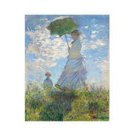 500片 平面拼图 塑料拼图 H2364 莫奈- 撑伞的女人